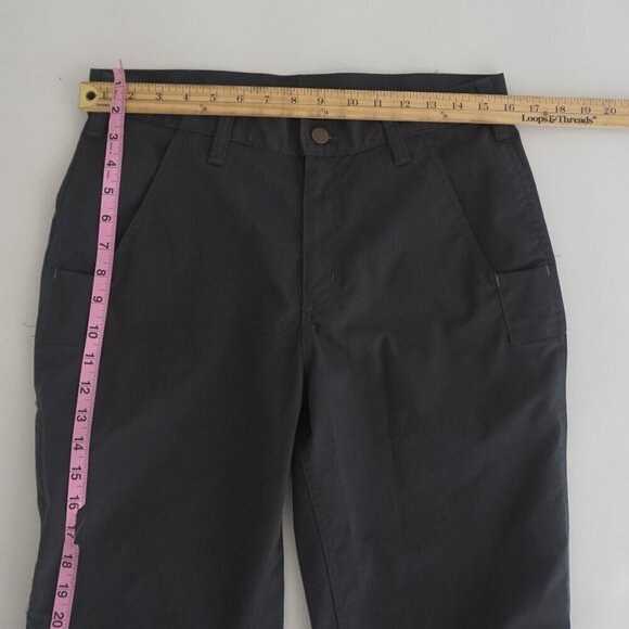 Carhartt Dark Gray Relaxed Fit Right Thigh Hidden Pocket Tactical Pants 29x30 - Picture 4 of 12
